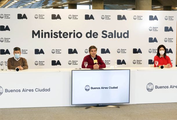 Fernán Quirós confirmó que la ocupación de camas de terapia en la Ciudad bajó al 50%