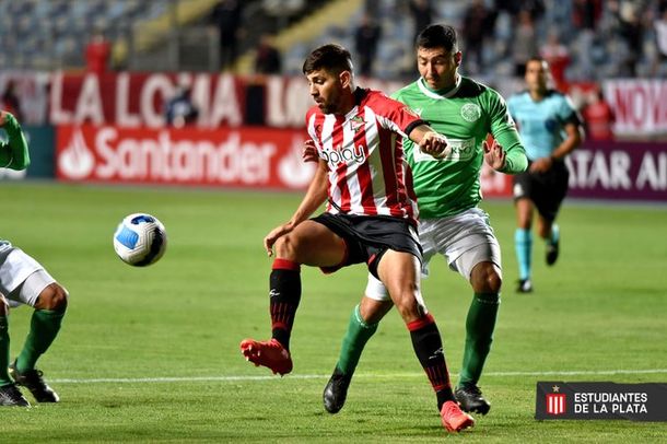 Gol y expulsiones de Audax Italiano 0-1 Estudiantes de La Plata