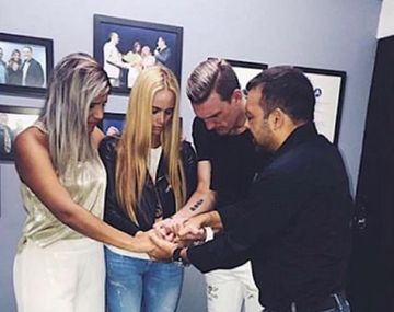 El arquero se despidió junto a los suyos