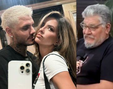 El gesto del papá de Icardi al ser consultado sobre la China que sorprendió a todos