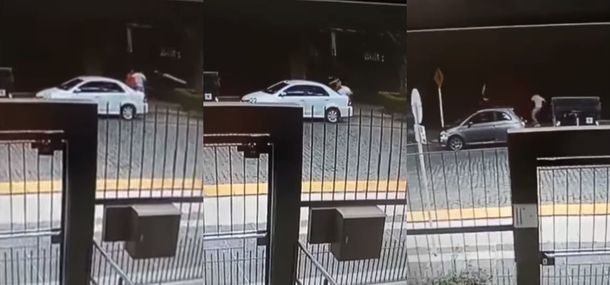 Así un hombre atacó con un palo a dos jóvenes en Belgrano