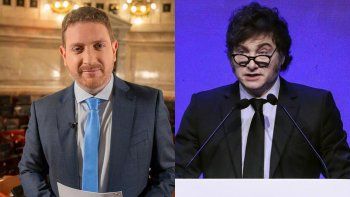 Jonatan Viale / Javier Milei Jonatan Viale / Javier Milei