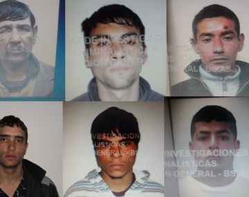 Alan Costa, José Márquez, Alfredo Cardoso, Gonzalo Contreras, Rubén Rodríguez y Lautaro Amalfi.