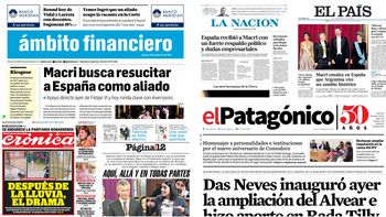 Tapas de diario del jueves 23 de febrero de 2017