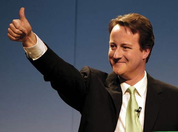 David Cameron se acercó al presidente chileno