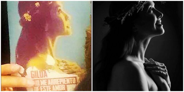 Así será el poster del film sobre Gilda, protagonizado por Natalia Oreiro