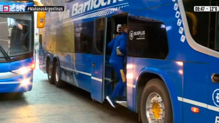 Así partió Boca a Casa Amarilla en el corredor sanitario