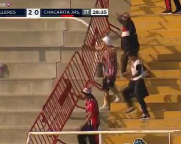 Los duros incidentes en Talleres - Chacarita por Copa Argentina