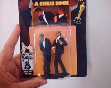 Sacaron a la venta los muñecos del cachetazo de Will Smith a Chris Rock