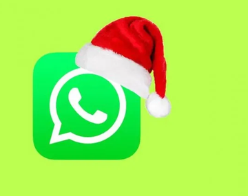 Cómo poner el gorro de Navidad al ícono de WhatsApp