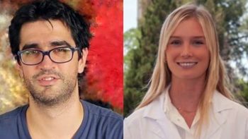 Hernán Boveri y Delfina Lanusse. Hernán Boveri y Delfina Lanusse.