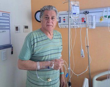 Pato Fillol fue internado por neumonía bilateral