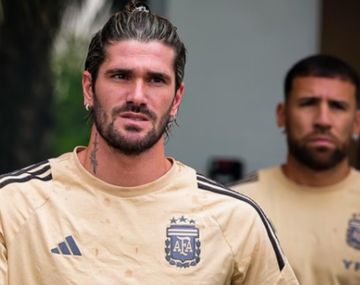 La visita que recibió De Paul horas antes del debut de la Selección en la Copa América