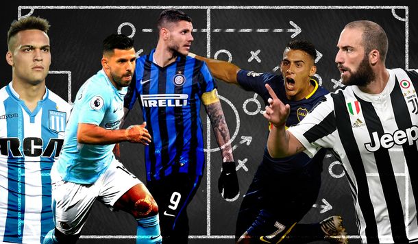 Goles, asistencias y cómo convirtieron: los números de los delanteros de Sampaoli