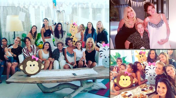 El divertido baby shower de Zaira Nara y la pista del nombre de su hija