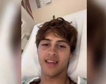 Stavros Floros, participante del reality que sufrió un accidente.
