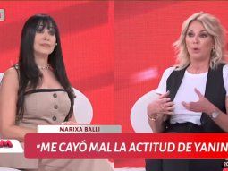 El enojo de Marixa Balli en LAM: qué pasó
