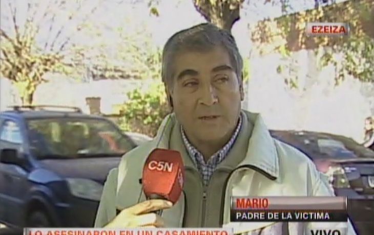 Mi hijo murió en el acto, estamos todos destrozados
