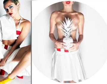 No se cansa de las polémicas: el nuevo topless de Miley Cyrus