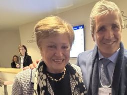 georgieva se reunio en davos con caputo y destaco la acumulacion de reservas georgieva se reunio en davos con caputo y destaco la acumulacion de reservas