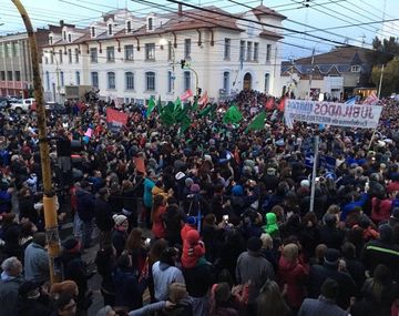 Movilización en Santa Cruz