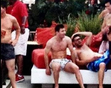 Messi fue a una fiesta privada organizada por Ronaldo