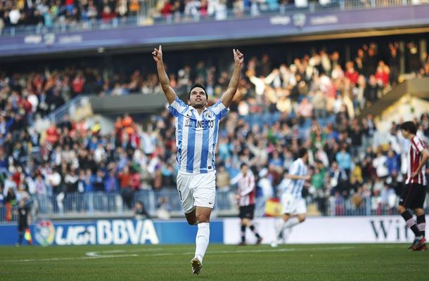 Saviola le dio el triunfo al Málaga ante el equipo de Bielsa