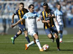 Racing le rompió el invicto y le arrebató la punta a Rosario Central