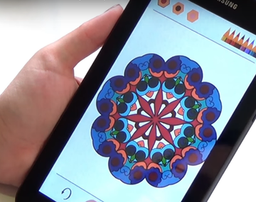 Aplicaciones gratuitas para colorear mandalas