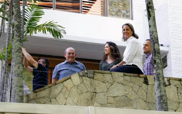 Los opositores venezolanos asilados en la Embajada argentina en Caracas.