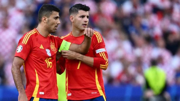 La UEFA sancionó a Rodri y Morata por cánticos políticos tras la Eurocopa 2024