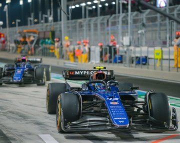 Colapinto quedó afuera en la Q1 y larga 19° en el GP de Qatar de la F1
