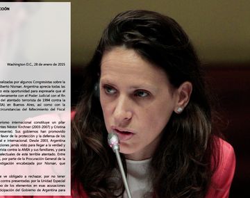 Esta es la carta oficial que envió el Gobierno a cada congresal de EEUU