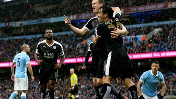 agüero marco un gol, pero el manchester city perdio ante el lider leicester agüero marco un gol, pero el manchester city perdio ante el lider leicester