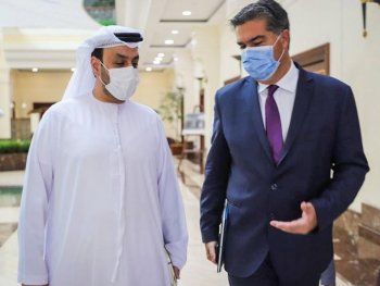 Capitanich y Zamora buscan ampliar mercados para el Norte Grande en Abu Dhabi