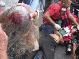 Agresiones de la Policía a Beatriz Blanco y Pablo Grillo.