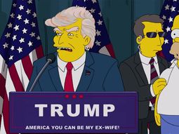 Donald Trump en Los Simpson Donald Trump en Los Simpson