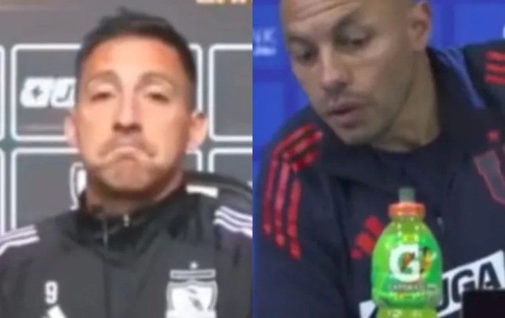 El cruce entre Correa y Chelo Díaz en la previa del clásico chileno: Después hablamos de paz