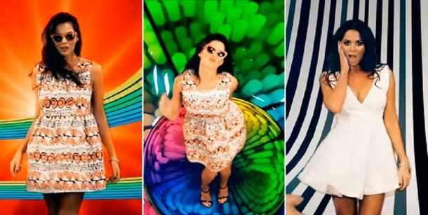 Karina Jelinek, protagonista hot de un videoclip