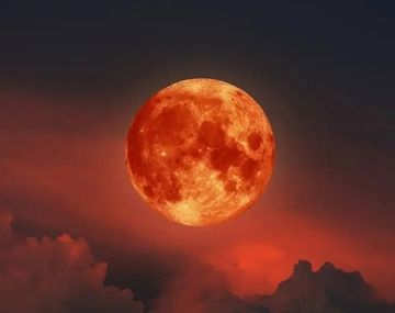 La Luna de Sangre en Argentina: cómo