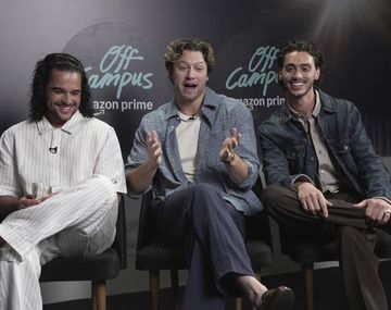 Jalen Thomas Brooks, Stephen Kalyn y Antonio Cipriano en su entrevista con minutouno.com