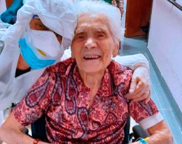 Ada Zanusso tiene 104 a&ntilde;os y sobrevivi&oacute; al coronavirus