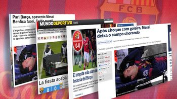 la prensa del mundo se hizo eco de la lesion de lionel messi la prensa del mundo se hizo eco de la lesion de lionel messi
