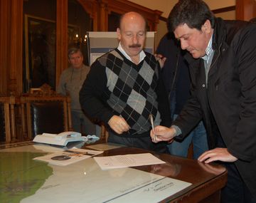 Mariotto recorrió las zonas afectadas por las inundaciones