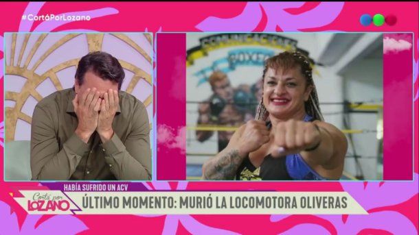 El desgarrador llanto de Hernán Drago tras la muerte de la Locomotora Oliveras
