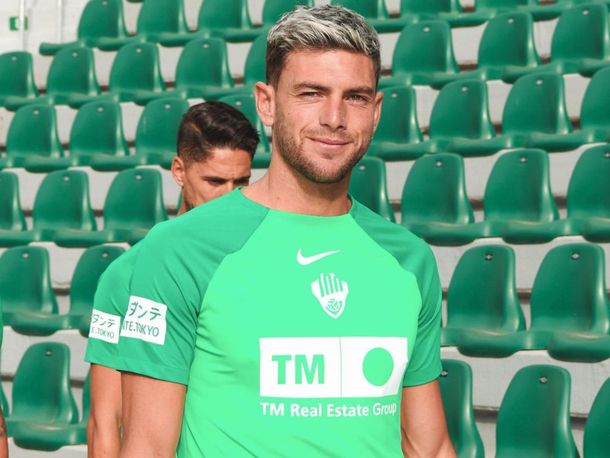 El atacante del Elche, Lucas Boyé.