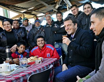 Massa en San Fernando: La gente tiene esperanza de que en 502 días va a estar mejor