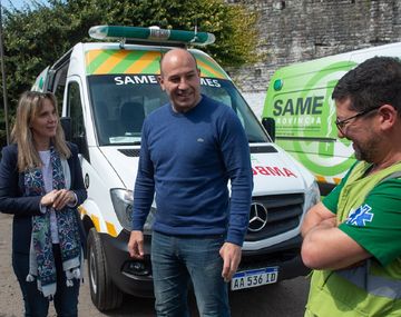 Gladys Gonzáez visitó el SAME de Quilmes y adelantó que el de Avellaneda funcionará pronto