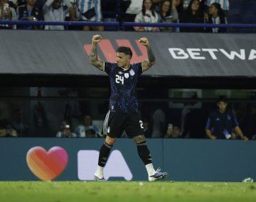 Así fue el gol de Enzo Fernández para el 1-0 de la Argentina ante Mauritania