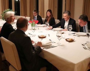 Te siguen faltando mujeres: el detalle de la cena de Macri con Lagarde